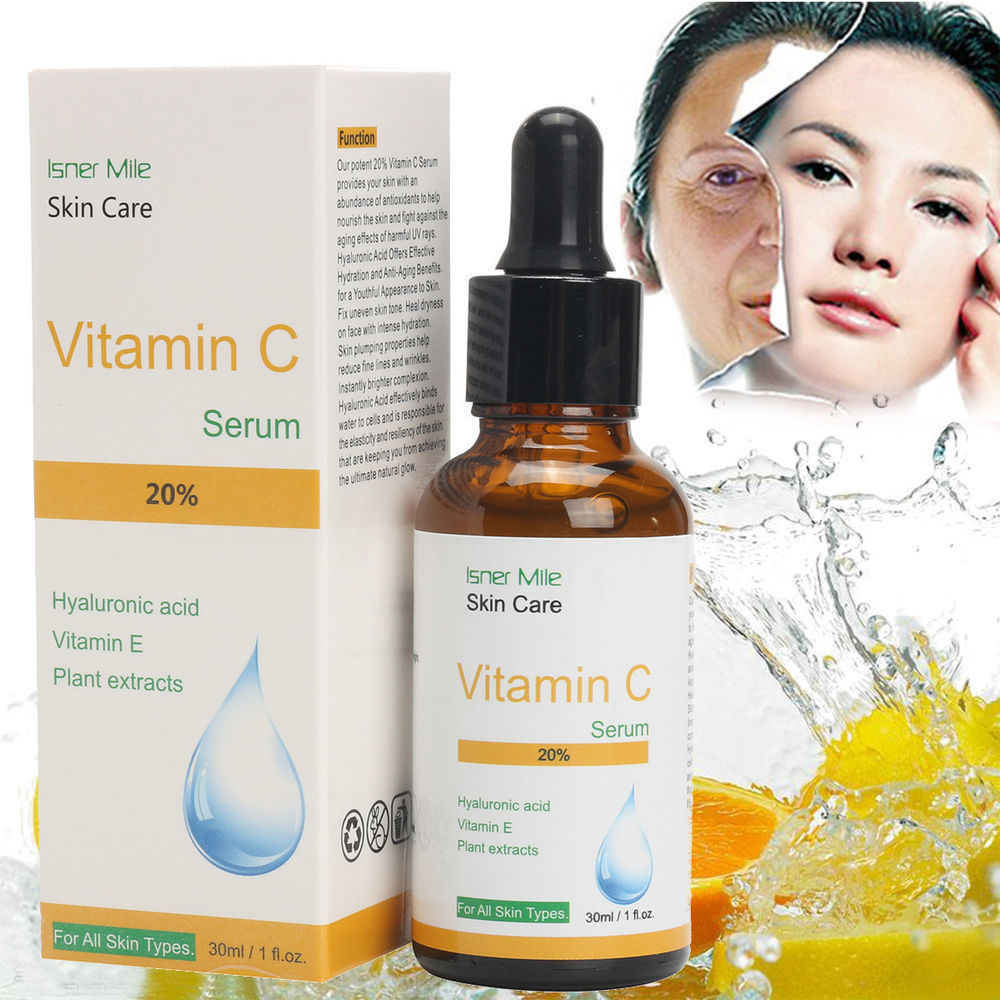 Isner Mile Vitamin C undiluted skin care products