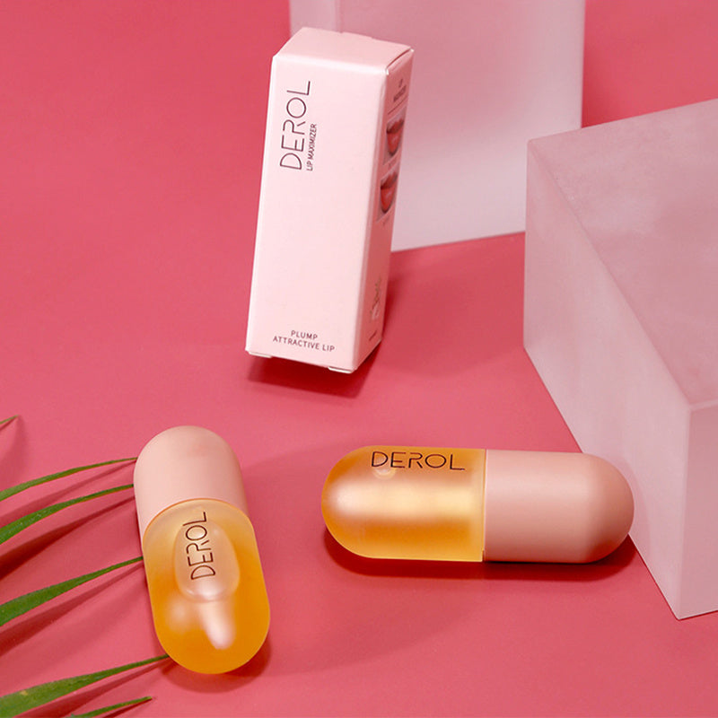 Derol Day Night Instant Volume Lip Plumper Oil Clear