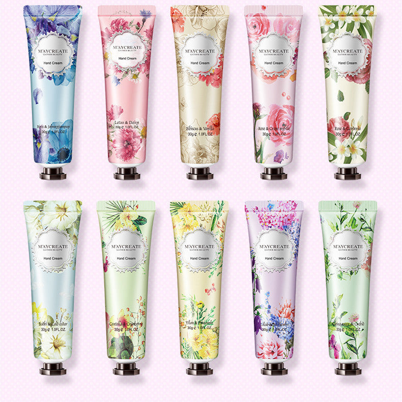 M'aycreate Floral Fragrance 30g Moisturizing Hand Cream Cosmetics