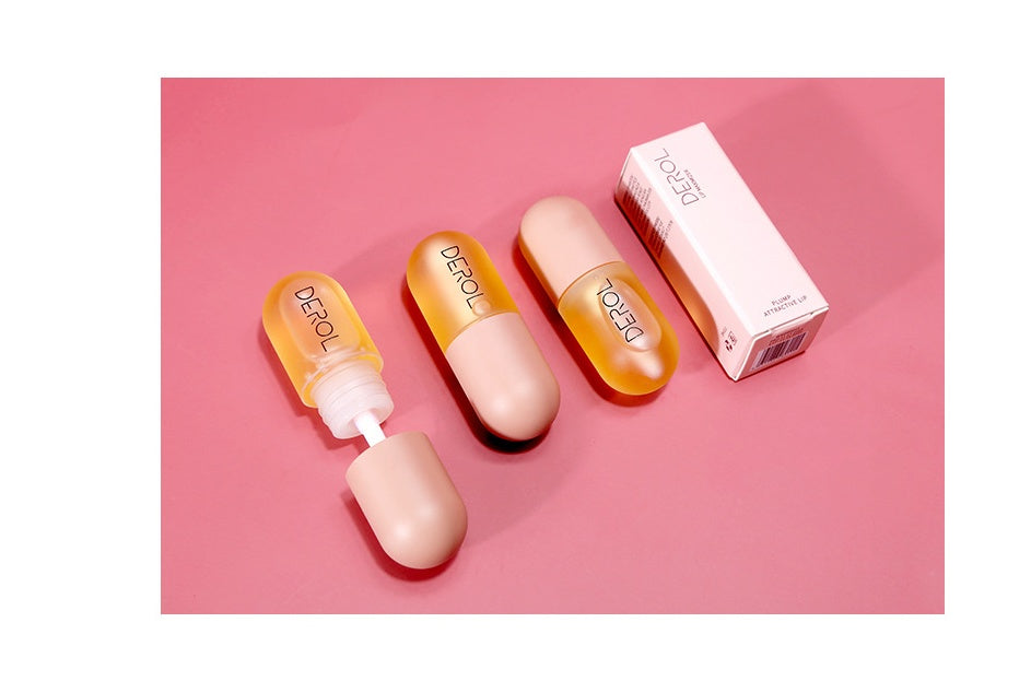 Derol Day Night Instant Volume Lip Plumper Oil Clear