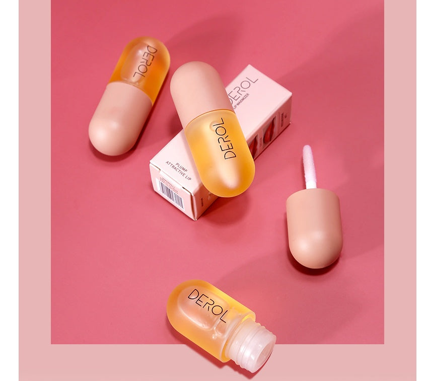 Derol Day Night Instant Volume Lip Plumper Oil Clear