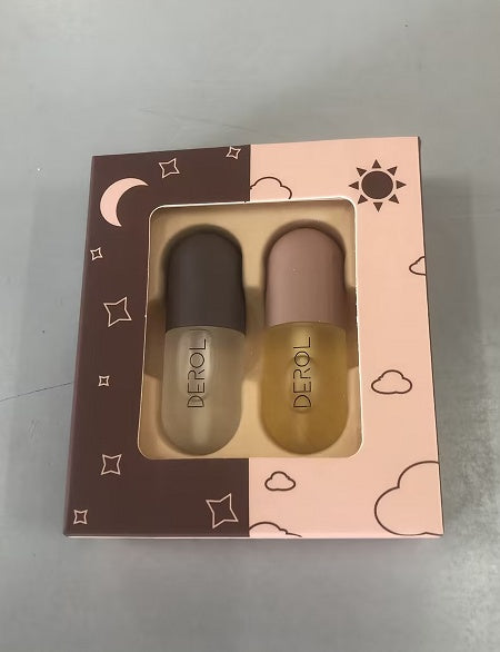 Derol Day Night Instant Volume Lip Plumper Oil Clear