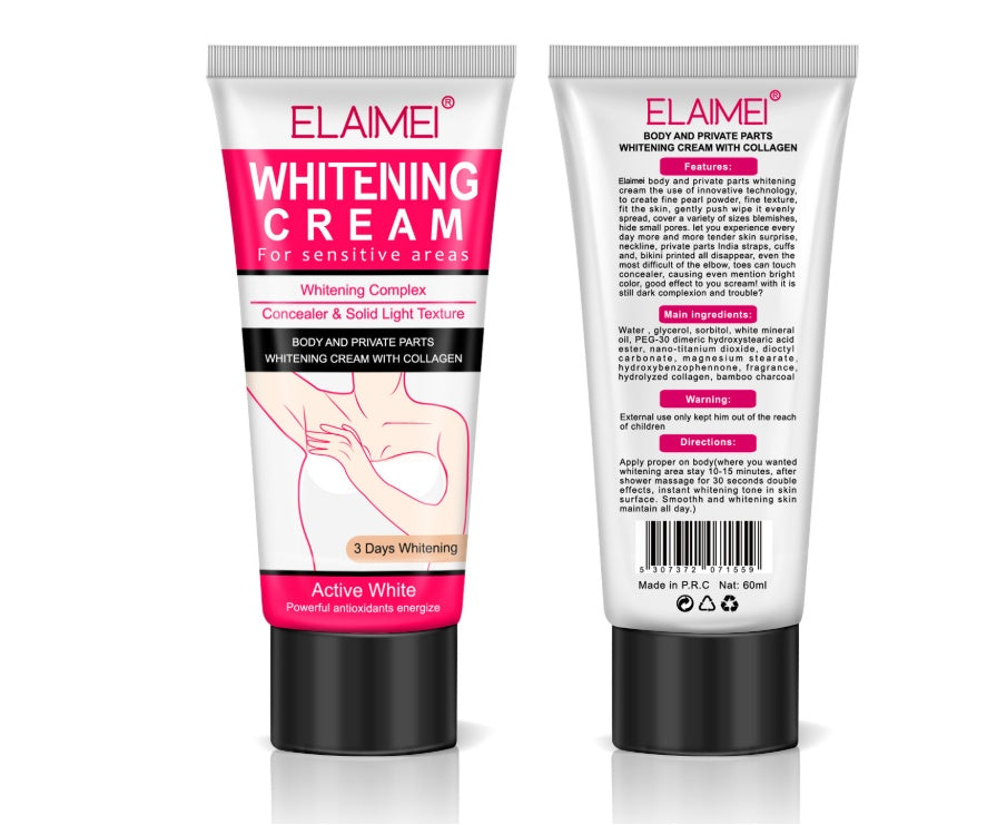Elaimei His Majesty Whitening Cream Whitening Body Cream Artifact Dating Silk Stocking Cream Whitening