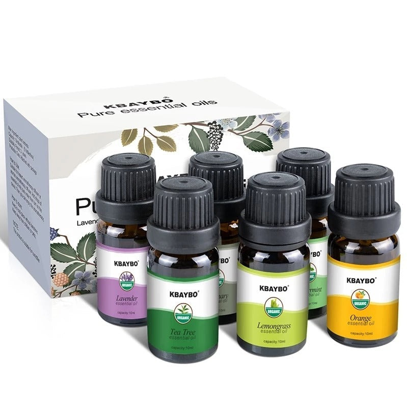 Kbaybo Essential oils 6 units kit