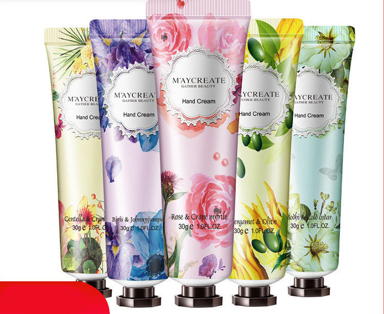 M'aycreate Floral Fragrance 30g Moisturizing Hand Cream Cosmetics
