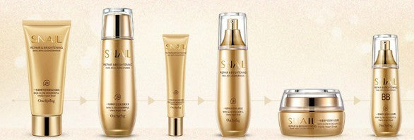 Snail 6pcs Moisturizing And Hydrating Care Set Cosmetics