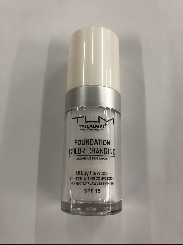 TLM Temperature Liquid Foundation Concealer Portable Natural Color  Makeup Foundation BB Concealer