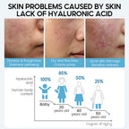 Vibrant Glamour Hyaluronic Acid Face Serum Anti-Aging Shrink Pore Whitening Moisturizing Face Cream Dry Skin Care
