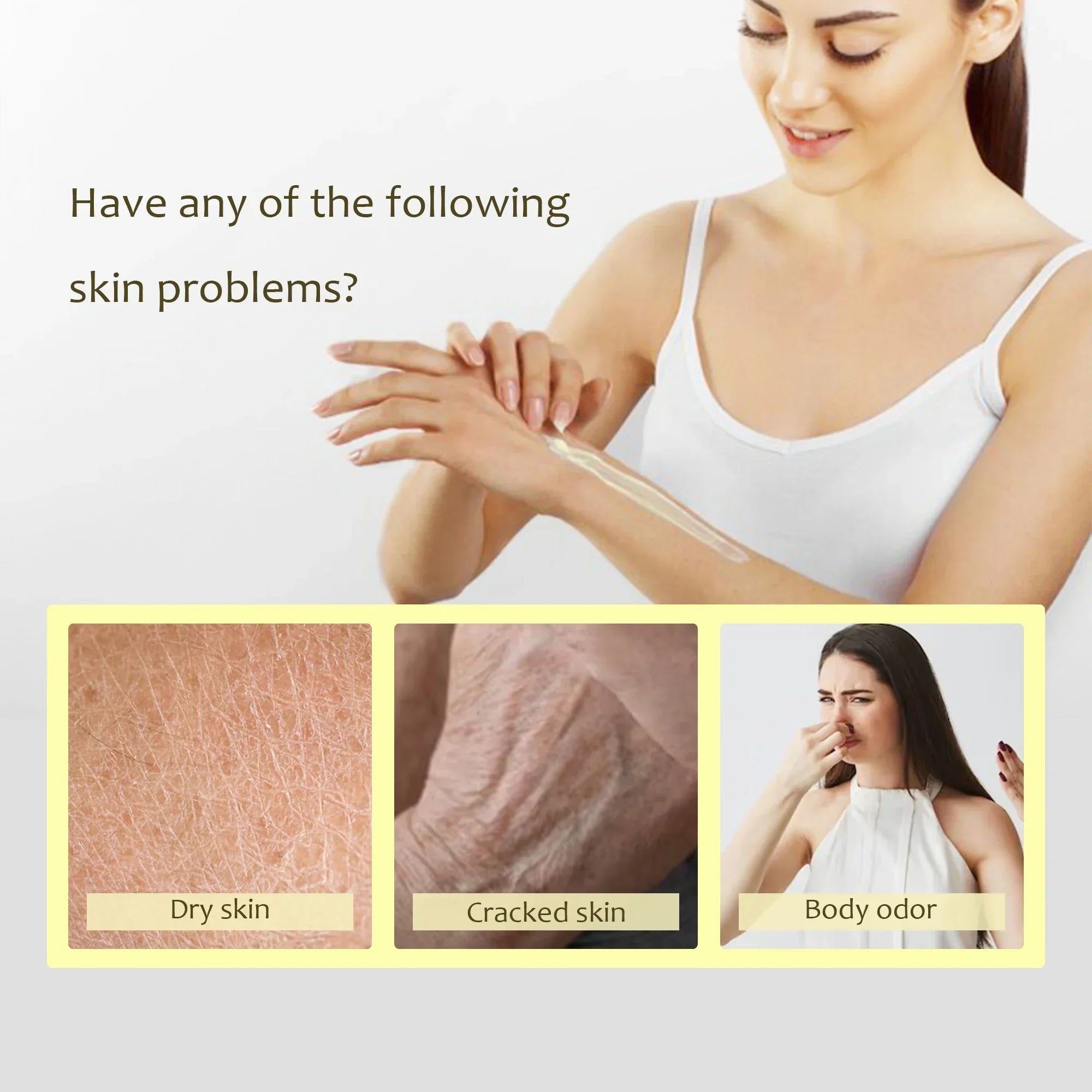 Moisturizing Body Glaze Cream 6 Sweet Flavors