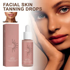 Milano Drop Tanning Face Serum Face Body Tanning Bed Outdoor Fine Line Repair Skin Serum Dark Bronzer Self Tanning Serum Drops