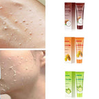 Pretty Cowry Cucumber Coconut Papaya Facial Exfoliating Gel Cream 100ml Body Cleansing